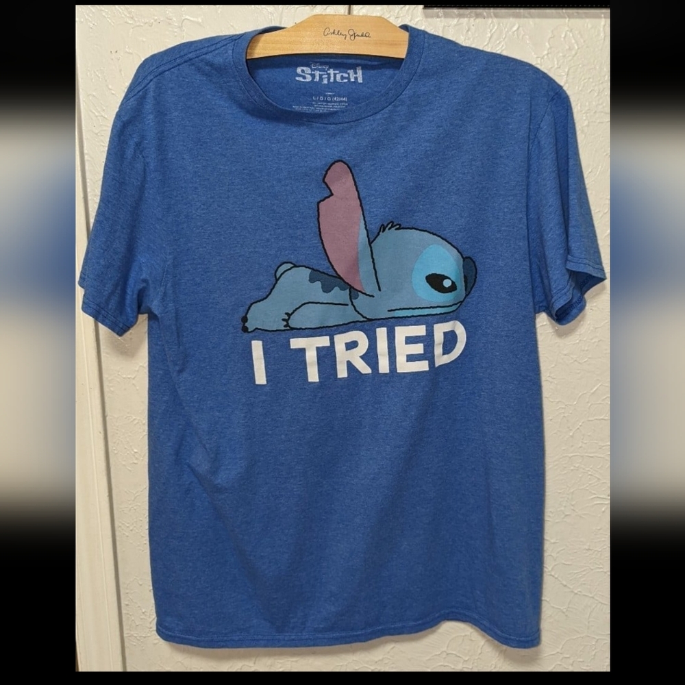 Stitch women's large shirt